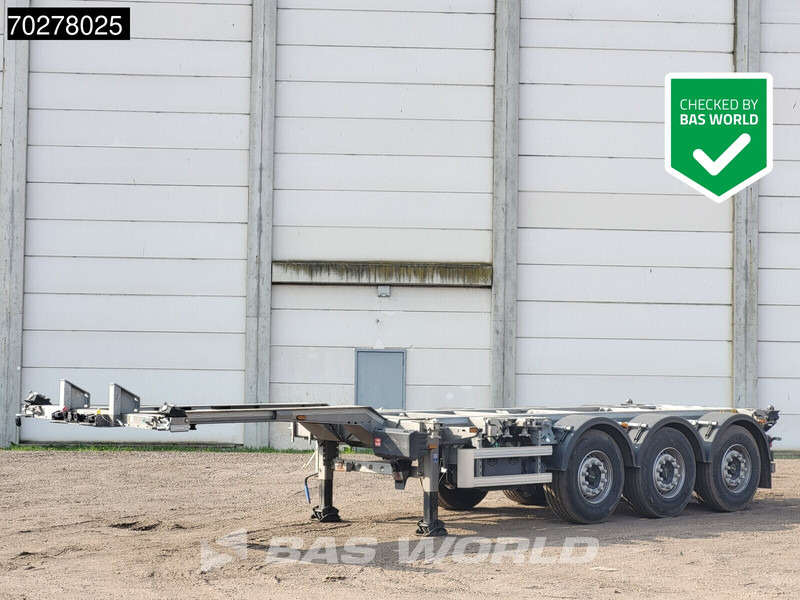 Lecitrailer SR3EC 3 axles UNUSED Liftachse Multi'45 - Επικαθήμενο μεταφοράς εμπορευματοκιβωτίων/ Κινητό αμάξωμα: φωτογραφία 1 Lecitrailer SR3EC 3 axles UNUSED Liftachse Multi'45 - Επικαθήμενο μεταφοράς εμπορευματοκιβωτίων/ Κινητό αμάξωμα: φωτογραφία 1
