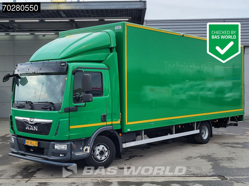 MAN TGL 10.190 4X2 10tons NL-Truck Ladebordwand Automatic Euro 6 - Φορτηγό κόφα: φωτογραφία 1 MAN TGL 10.190 4X2 10tons NL-Truck Ladebordwand Automatic Euro 6 - Φορτηγό κόφα: φωτογραφία 1