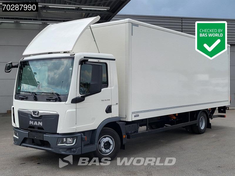 MAN TGL 12.250 4X2 12tonner 1500kg Ladebordwand Automatic Euro 6 - Φορτηγό κόφα: φωτογραφία 1 MAN TGL 12.250 4X2 12tonner 1500kg Ladebordwand Automatic Euro 6 - Φορτηγό κόφα: φωτογραφία 1