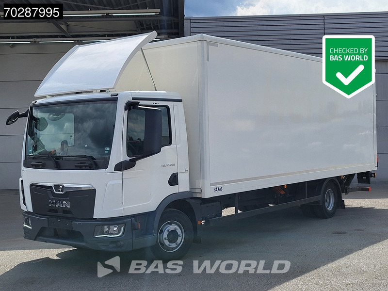MAN TGL 12.250 4X2 12tonner LOW Mileage 1500kg Ladebordwand Automatic Euro 6 - Φορτηγό κόφα: φωτογραφία 1 MAN TGL 12.250 4X2 12tonner LOW Mileage 1500kg Ladebordwand Automatic Euro 6 - Φορτηγό κόφα: φωτογραφία 1