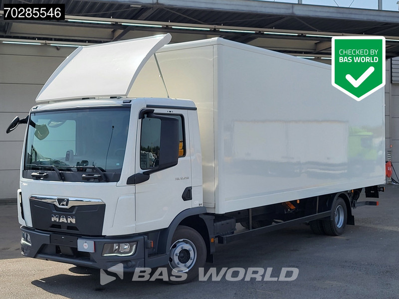 MAN TGL 12.250 4X2 12tonner low mileage 1500kg Tailgate Euro 6 - Φορτηγό κόφα: φωτογραφία 1 MAN TGL 12.250 4X2 12tonner low mileage 1500kg Tailgate Euro 6 - Φορτηγό κόφα: φωτογραφία 1
