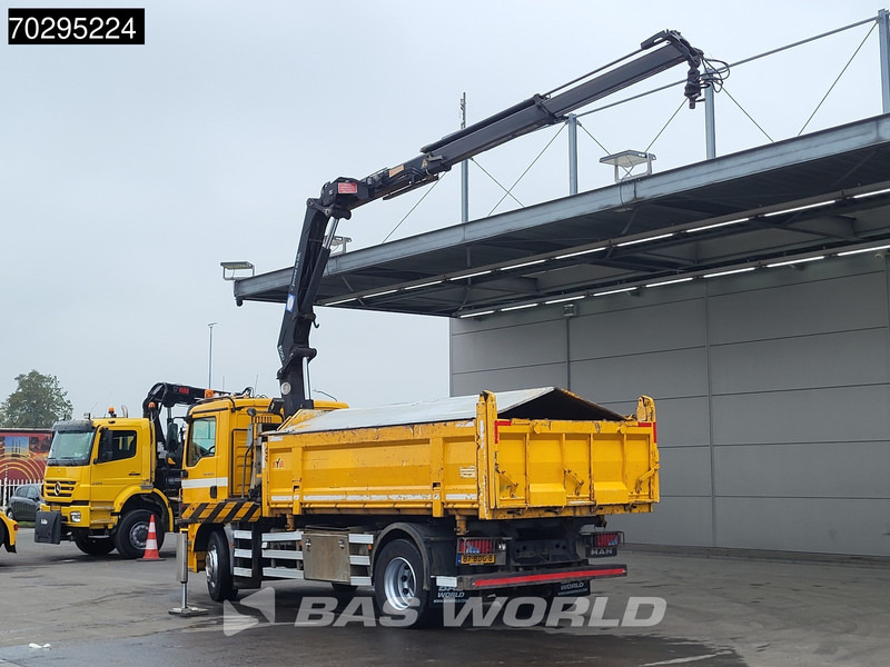 MAN TGM 18.250 TGM 4X2 NL-Truck 10m3 HSW Tipper 13Ton HMF 1300-K2 Crane Automatic Euro 6 - Φορτηγό ανατρεπόμενο, Φορτηγό με γερανό: φωτογραφία 2 MAN TGM 18.250 TGM 4X2 NL-Truck 10m3 HSW Tipper 13Ton HMF 1300-K2 Crane Automatic Euro 6 - Φορτηγό ανατρεπόμενο, Φορτηγό με γερανό: φωτογραφία 2