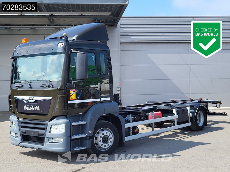 MAN TGS 18.360 834 4X2 19tonner BDF Automatic Navi Euro 6 - Φορτηγό μεταφοράς εμπορευματοκιβωτίων/ Κινητό αμάξωμα: φωτογραφία 1 MAN TGS 18.360 834 4X2 19tonner BDF Automatic Navi Euro 6 - Φορτηγό μεταφοράς εμπορευματοκιβωτίων/ Κινητό αμάξωμα: φωτογραφία 1