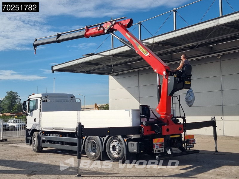 MAN TGS 26.440 6X2 NEW NL-Truck Palfinger PK20.501 L TEC3 Kran Baustoff Lift-Lenk Asche - Φορτηγό με ανοιχτή καρότσα, Φορτηγό με γερανό: φωτογραφία 2 MAN TGS 26.440 6X2 NEW NL-Truck Palfinger PK20.501 L TEC3 Kran Baustoff Lift-Lenk Asche - Φορτηγό με ανοιχτή καρότσα, Φορτηγό με γερανό: φωτογραφία 2