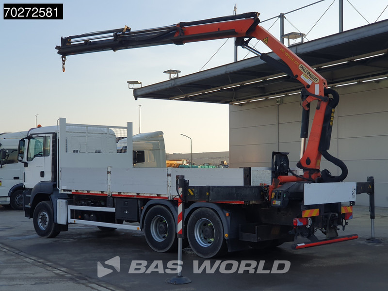 MAN TGS 26.440 6X4 Palfinger PK18002 EH Kran Crane Manual Remote Euro 5 - Φορτηγό με ανοιχτή καρότσα, Φορτηγό με γερανό: φωτογραφία 2 MAN TGS 26.440 6X4 Palfinger PK18002 EH Kran Crane Manual Remote Euro 5 - Φορτηγό με ανοιχτή καρότσα, Φορτηγό με γερανό: φωτογραφία 2