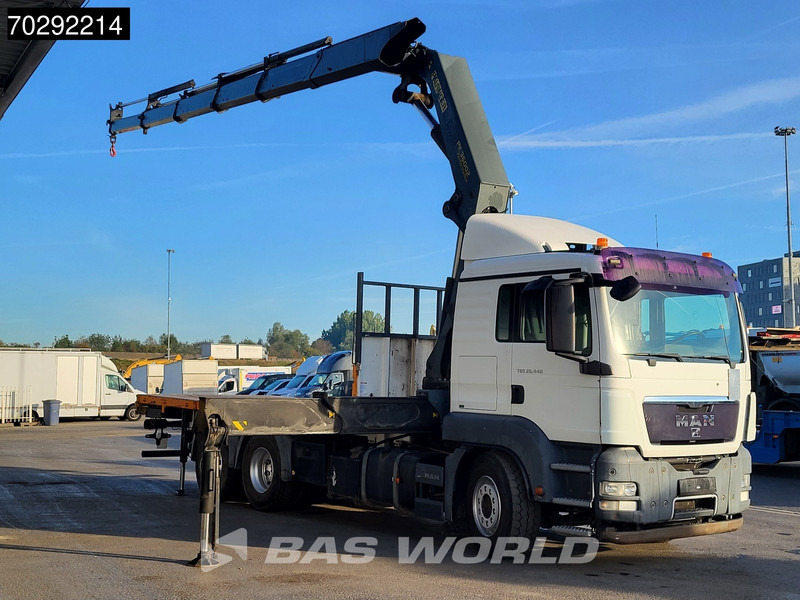 MAN TGS 26.440 6X4 Palfinger PK36002 Crane Retarder Steelsuspension Manual Euro 4 - Φορτηγό με ανοιχτή καρότσα, Φορτηγό με γερανό: φωτογραφία 3 MAN TGS 26.440 6X4 Palfinger PK36002 Crane Retarder Steelsuspension Manual Euro 4 - Φορτηγό με ανοιχτή καρότσα, Φορτηγό με γερανό: φωτογραφία 3
