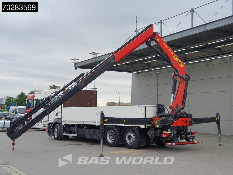 MAN TGS 26.470 6X2 Palfinger PK22002-EH Kran Crane Liftachse Navi Euro 6 - Φορτηγό με ανοιχτή καρότσα, Φορτηγό με γερανό: φωτογραφία 5 MAN TGS 26.470 6X2 Palfinger PK22002-EH Kran Crane Liftachse Navi Euro 6 - Φορτηγό με ανοιχτή καρότσα, Φορτηγό με γερανό: φωτογραφία 5