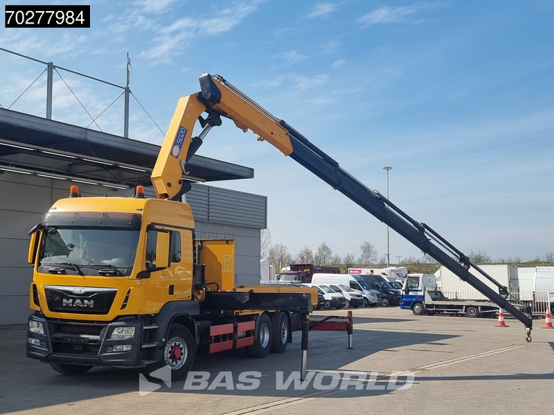MAN TGS 26.480 6X4 HMF 5020 K6 Crane Kran 6x2H4 Hydrodrive Euro 6 - Φορτηγό με ανοιχτή καρότσα, Φορτηγό με γερανό: φωτογραφία 3 MAN TGS 26.480 6X4 HMF 5020 K6 Crane Kran 6x2H4 Hydrodrive Euro 6 - Φορτηγό με ανοιχτή καρότσα, Φορτηγό με γερανό: φωτογραφία 3