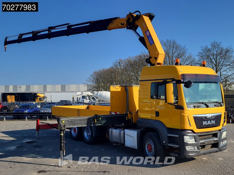 MAN TGS 26.480 6X4 HMF 5020-K6 Crane Kran Hydrodrive Lift+Lenkachse Euro 6 - Φορτηγό με ανοιχτή καρότσα, Φορτηγό με γερανό: φωτογραφία 5 MAN TGS 26.480 6X4 HMF 5020-K6 Crane Kran Hydrodrive Lift+Lenkachse Euro 6 - Φορτηγό με ανοιχτή καρότσα, Φορτηγό με γερανό: φωτογραφία 5