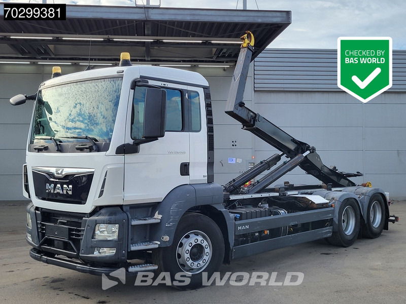 MAN TGS 28.460 6X2 Marrel AL20 S59 Containersysteem Automatic Liftachse Euro 6 - Φορτηγό φόρτωσης γάντζου: φωτογραφία 1 MAN TGS 28.460 6X2 Marrel AL20 S59 Containersysteem Automatic Liftachse Euro 6 - Φορτηγό φόρτωσης γάντζου: φωτογραφία 1