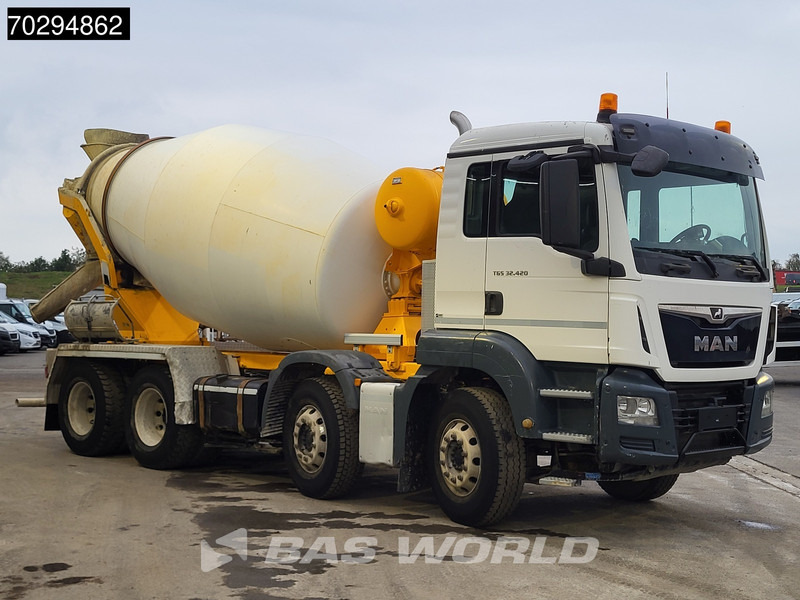 MAN TGS 32.420 8X4 9m3 Stetter Mixer Steel Suspension Automatic Euro 6 - Μπετονιέρα φορτηγό: φωτογραφία 3 MAN TGS 32.420 8X4 9m3 Stetter Mixer Steel Suspension Automatic Euro 6 - Μπετονιέρα φορτηγό: φωτογραφία 3