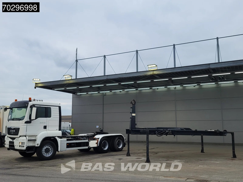 MAN TGS 33.440 6X4 25Ton AJK NHS25-5930 hooklift with 5th wheel Wechselsystem Manual Big-Axle Euro 5 - Φορτηγό φόρτωσης γάντζου: φωτογραφία 3 MAN TGS 33.440 6X4 25Ton AJK NHS25-5930 hooklift with 5th wheel Wechselsystem Manual Big-Axle Euro 5 - Φορτηγό φόρτωσης γάντζου: φωτογραφία 3