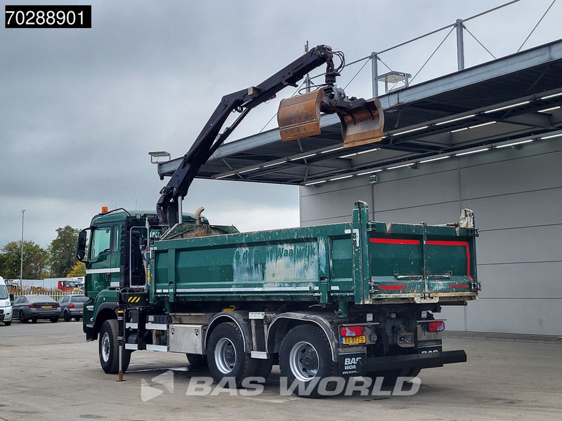 MAN TGS 33.440 TGS 6X6 NL-Truck 12m3 Jansen Tipper HMF 1643 Crane Steering-Axle Big-Axle Automatic Euro 6 - Φορτηγό ανατρεπόμενο, Φορτηγό με γερανό: φωτογραφία 2 MAN TGS 33.440 TGS 6X6 NL-Truck 12m3 Jansen Tipper HMF 1643 Crane Steering-Axle Big-Axle Automatic Euro 6 - Φορτηγό ανατρεπόμενο, Φορτηγό με γερανό: φωτογραφία 2