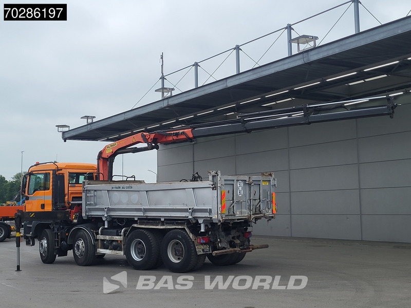 MAN TGS 35.400 8X4 Palfinger PK16001 K Kran Crane Retarder Big-Axle 2-Way tipper Euro 6 - Φορτηγό ανατρεπόμενο, Φορτηγό με γερανό: φωτογραφία 2 MAN TGS 35.400 8X4 Palfinger PK16001 K Kran Crane Retarder Big-Axle 2-Way tipper Euro 6 - Φορτηγό ανατρεπόμενο, Φορτηγό με γερανό: φωτογραφία 2