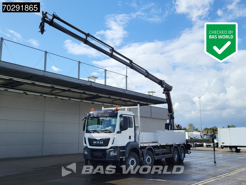 MAN TGS 35.400 8X4 Palfinger PK23002 SH Kran Crane Big-Axle Euro 6 - Φορτηγό με ανοιχτή καρότσα, Φορτηγό με γερανό: φωτογραφία 1 MAN TGS 35.400 8X4 Palfinger PK23002 SH Kran Crane Big-Axle Euro 6 - Φορτηγό με ανοιχτή καρότσα, Φορτηγό με γερανό: φωτογραφία 1