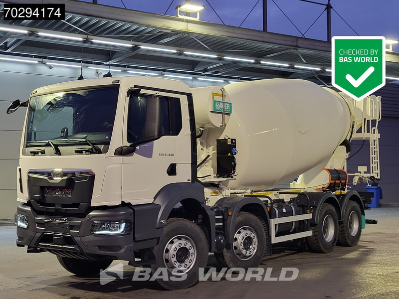 MAN TGS 41.440 8X4 NEW! 12m3 Imer Mixer Steelsuspension Big-Axle Automatic Euro 6 - Μπετονιέρα φορτηγό: φωτογραφία 1 MAN TGS 41.440 8X4 NEW! 12m3 Imer Mixer Steelsuspension Big-Axle Automatic Euro 6 - Μπετονιέρα φορτηγό: φωτογραφία 1