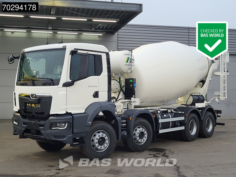 MAN TGS 41.440 8X4 NEW! 12m3 Stetter concrete mixer Big-Axle Steelsuspension Euro 6 - Μπετονιέρα φορτηγό: φωτογραφία 1 MAN TGS 41.440 8X4 NEW! 12m3 Stetter concrete mixer Big-Axle Steelsuspension Euro 6 - Μπετονιέρα φορτηγό: φωτογραφία 1