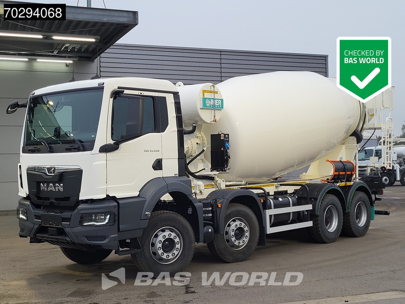 MAN TGS 41.440 8X4 New! 12m3 Imer Hydraulic Big-Axle Steelsuspension Euro 6 - Μπετονιέρα φορτηγό: φωτογραφία 1 MAN TGS 41.440 8X4 New! 12m3 Imer Hydraulic Big-Axle Steelsuspension Euro 6 - Μπετονιέρα φορτηγό: φωτογραφία 1