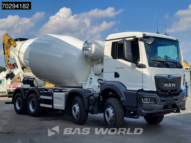 MAN TGS 41.440 8X4 New! Stetter 12 FHC BL Mixer Big-Axle Steelsuspension Automatic Euro 6 - Μπετονιέρα φορτηγό: φωτογραφία 3 MAN TGS 41.440 8X4 New! Stetter 12 FHC BL Mixer Big-Axle Steelsuspension Automatic Euro 6 - Μπετονιέρα φορτηγό: φωτογραφία 3