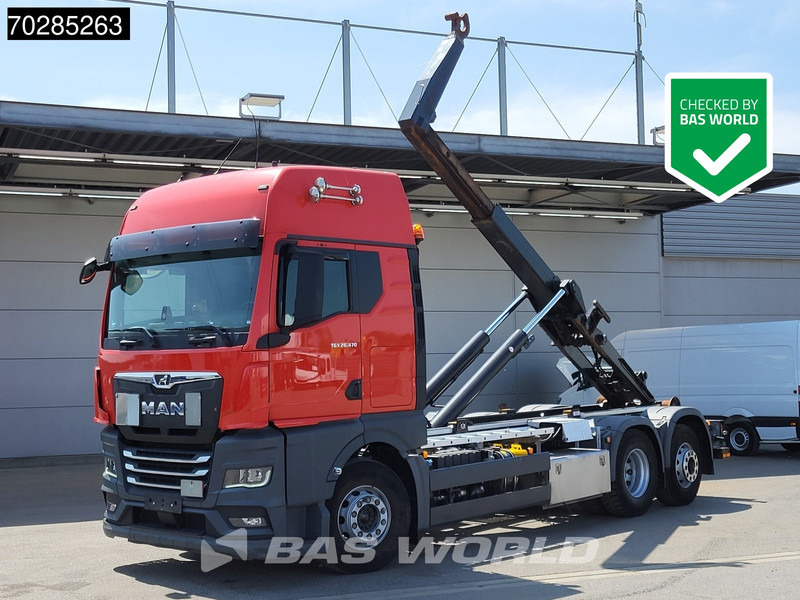 MAN TGX 26.470 TGX 6X2 21 Tonnes VDL hooklift Retarder Lift+Lenkachse ACC Navi Euro 6 - Φορτηγό φόρτωσης γάντζου: φωτογραφία 1 MAN TGX 26.470 TGX 6X2 21 Tonnes VDL hooklift Retarder Lift+Lenkachse ACC Navi Euro 6 - Φορτηγό φόρτωσης γάντζου: φωτογραφία 1