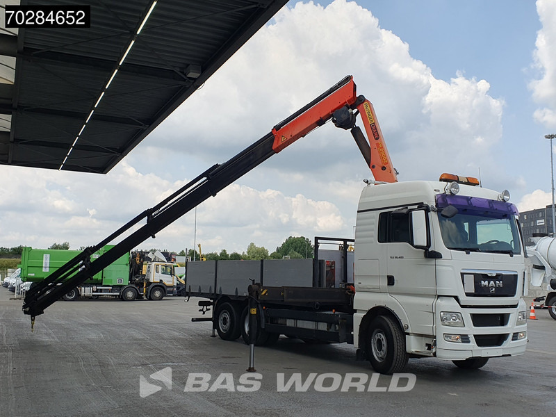 MAN TGX 26.480 TGX 6X2 Palfinger PK29002 Kran Crane 8 extensions Retarder Manual Euro 4 - Φορτηγό με ανοιχτή καρότσα, Φορτηγό με γερανό: φωτογραφία 5 MAN TGX 26.480 TGX 6X2 Palfinger PK29002 Kran Crane 8 extensions Retarder Manual Euro 4 - Φορτηγό με ανοιχτή καρότσα, Φορτηγό με γερανό: φωτογραφία 5