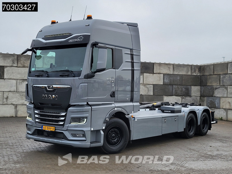 MAN TGX 28.640 TGX 6X2 NL-Truck APK Hyva 26-60-S containersystem Lift-axle Automatic Euro 6 - Φορτηγό φόρτωσης γάντζου: φωτογραφία 3 MAN TGX 28.640 TGX 6X2 NL-Truck APK Hyva 26-60-S containersystem Lift-axle Automatic Euro 6 - Φορτηγό φόρτωσης γάντζου: φωτογραφία 3