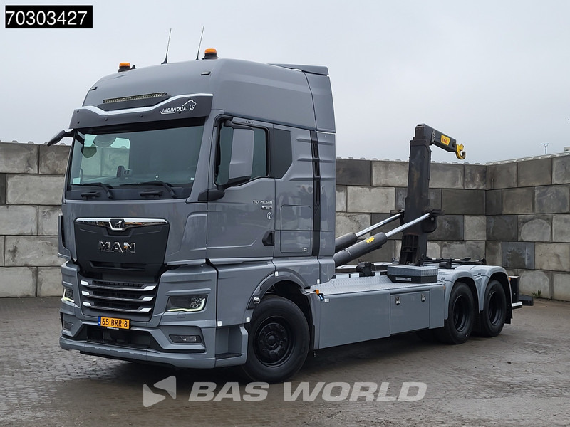 MAN TGX 28.640 TGX 6X2 NL-Truck APK Hyva 26-60-S containersystem Lift-axle Automatic Euro 6 - Φορτηγό φόρτωσης γάντζου: φωτογραφία 2 MAN TGX 28.640 TGX 6X2 NL-Truck APK Hyva 26-60-S containersystem Lift-axle Automatic Euro 6 - Φορτηγό φόρτωσης γάντζου: φωτογραφία 2