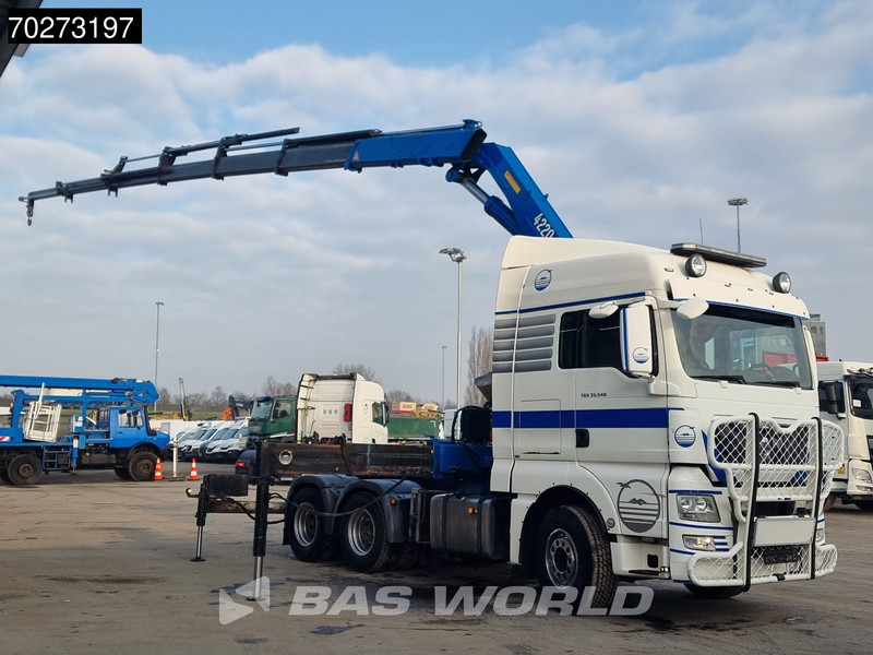 MAN TGX 33.540 TGX 6X4 HMF 4220 6 Extensions Kran XLX Retarder Euro 5 - Τράκτορας: φωτογραφία 3 MAN TGX 33.540 TGX 6X4 HMF 4220 6 Extensions Kran XLX Retarder Euro 5 - Τράκτορας: φωτογραφία 3