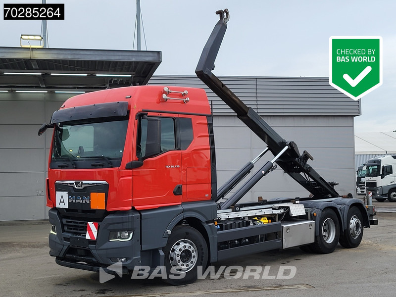 MAN TGX26.470 TGX 6X2 21 Tonnes VDL hooklift ADR Retarder Lift+Lenkachse ACC Navi Euro 6 - Φορτηγό φόρτωσης γάντζου: φωτογραφία 1 MAN TGX26.470 TGX 6X2 21 Tonnes VDL hooklift ADR Retarder Lift+Lenkachse ACC Navi Euro 6 - Φορτηγό φόρτωσης γάντζου: φωτογραφία 1