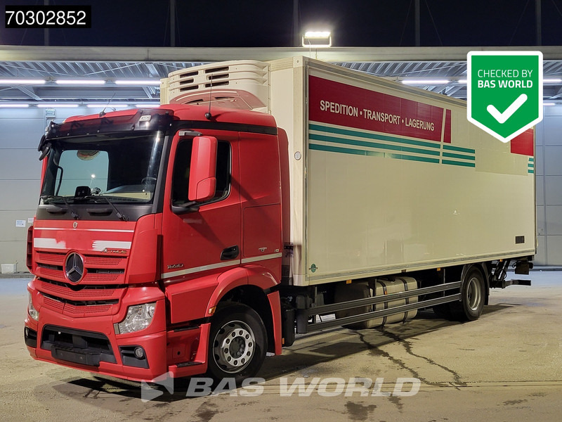 Mercedes-Benz Actros 1830 4X2 Mitsubishi 7C cooler 1500kg Ladebordwand Automatic Euro 6 - Φορτηγό ψυγείο: φωτογραφία 1 Mercedes-Benz Actros 1830 4X2 Mitsubishi 7C cooler 1500kg Ladebordwand Automatic Euro 6 - Φορτηγό ψυγείο: φωτογραφία 1