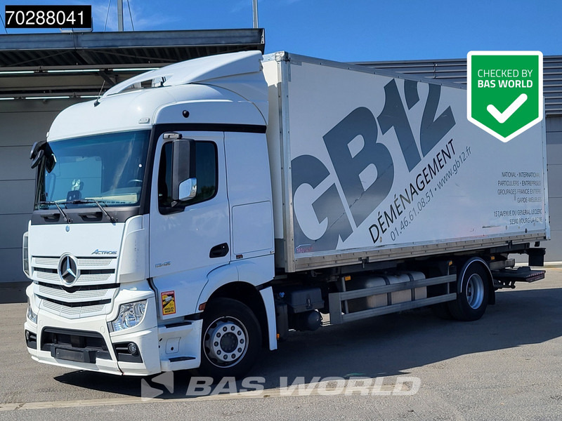 Mercedes-Benz Actros 1842 4X2 19tonner BDF box Ladebordwand Navi Automatic Euro 6 - Φορτηγό μεταφοράς εμπορευματοκιβωτίων/ Κινητό αμάξωμα: φωτογραφία 1 Mercedes-Benz Actros 1842 4X2 19tonner BDF box Ladebordwand Navi Automatic Euro 6 - Φορτηγό μεταφοράς εμπορευματοκιβωτίων/ Κινητό αμάξωμα: φωτογραφία 1