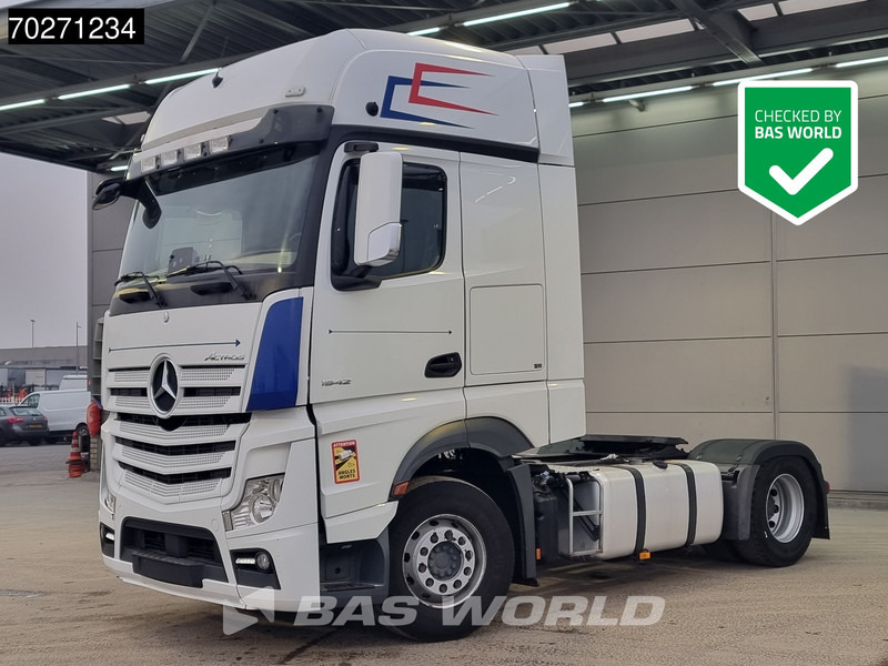 Τράκτορας Mercedes-Benz Actros 1842 4X2 GigaSpace 2x Tanks Standklima: φωτογραφία 1
