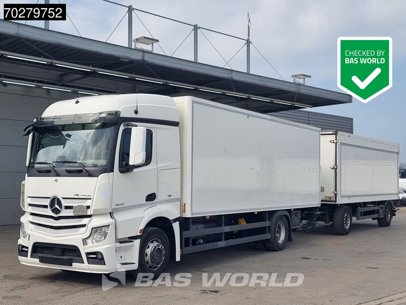 Mercedes-Benz Actros 1843 4X2 Durchlade system 2000kg Ladebordwand Retarder Navi Euro 6 - Φορτηγό κόφα: φωτογραφία 1 Mercedes-Benz Actros 1843 4X2 Durchlade system 2000kg Ladebordwand Retarder Navi Euro 6 - Φορτηγό κόφα: φωτογραφία 1