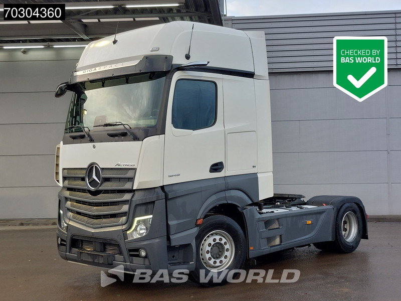 Mercedes-Benz Actros 1845 4X2 GigaSpace Retarder MirrorCam Navi Euro 6 - Τράκτορας: φωτογραφία 1 Mercedes-Benz Actros 1845 4X2 GigaSpace Retarder MirrorCam Navi Euro 6 - Τράκτορας: φωτογραφία 1