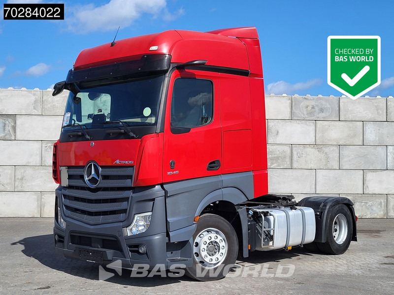 Mercedes-Benz Actros 1845 Actros 4X2 BigSpace 2xTanks Mirror Cam Euro 6 - Τράκτορας: φωτογραφία 1 Mercedes-Benz Actros 1845 Actros 4X2 BigSpace 2xTanks Mirror Cam Euro 6 - Τράκτορας: φωτογραφία 1