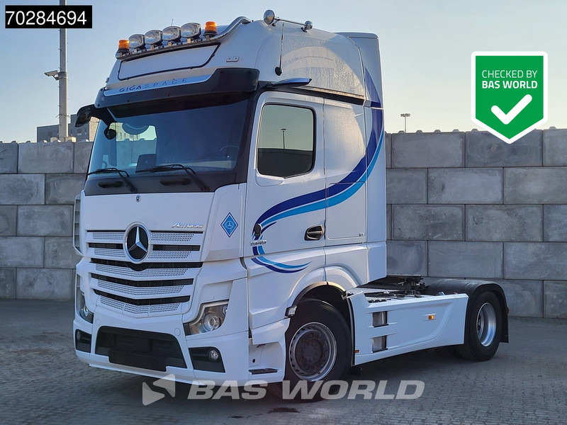 Mercedes-Benz Actros 1945 4X2 GigaSpace 2x Tanks Full-Air Navi MirrorCam ACC - Τράκτορας: φωτογραφία 1 Mercedes-Benz Actros 1945 4X2 GigaSpace 2x Tanks Full-Air Navi MirrorCam ACC - Τράκτορας: φωτογραφία 1