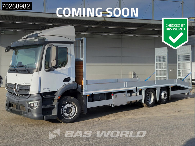 Mercedes-Benz Actros 2532 6X2 NEW! Machine tansporter Oprijwagen Lenkachse Navi Euro 6 - Φορτηγό αυτοκινητάμαξα: φωτογραφία 1 Mercedes-Benz Actros 2532 6X2 NEW! Machine tansporter Oprijwagen Lenkachse Navi Euro 6 - Φορτηγό αυτοκινητάμαξα: φωτογραφία 1