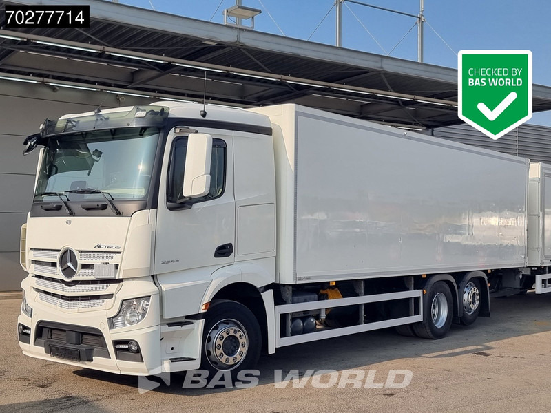 Mercedes-Benz Actros 2543 6X2 2000kg Ladebordwand Retarder Lift+Lenkachse Navi Automatic Euro 6 - Φορτηγό κόφα: φωτογραφία 1 Mercedes-Benz Actros 2543 6X2 2000kg Ladebordwand Retarder Lift+Lenkachse Navi Automatic Euro 6 - Φορτηγό κόφα: φωτογραφία 1