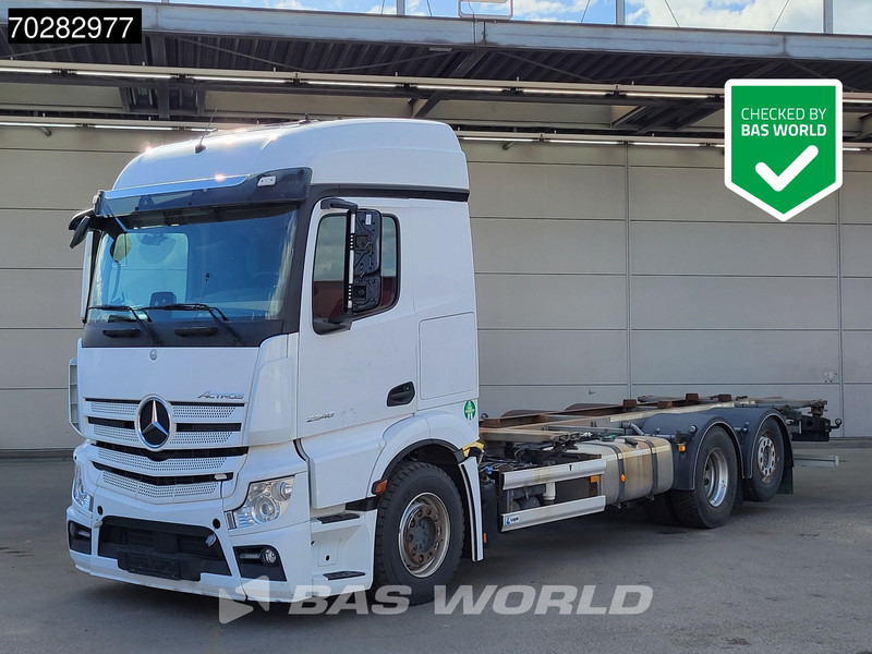 Mercedes-Benz Actros 2548 Actros 6X2 BROKEN ENGINE Lift-Axle Xenon Automatic Euro 6 - Φορτηγό μεταφοράς εμπορευματοκιβωτίων/ Κινητό αμάξωμα: φωτογραφία 1 Mercedes-Benz Actros 2548 Actros 6X2 BROKEN ENGINE Lift-Axle Xenon Automatic Euro 6 - Φορτηγό μεταφοράς εμπορευματοκιβωτίων/ Κινητό αμάξωμα: φωτογραφία 1