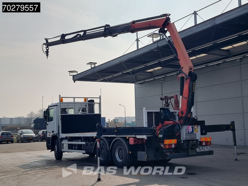 Mercedes-Benz Actros 2641 6X4 Palfinger PK18002-EH Remote Full Steel Euro 5 - Φορτηγό με ανοιχτή καρότσα, Φορτηγό με γερανό: φωτογραφία 2 Mercedes-Benz Actros 2641 6X4 Palfinger PK18002-EH Remote Full Steel Euro 5 - Φορτηγό με ανοιχτή καρότσα, Φορτηγό με γερανό: φωτογραφία 2