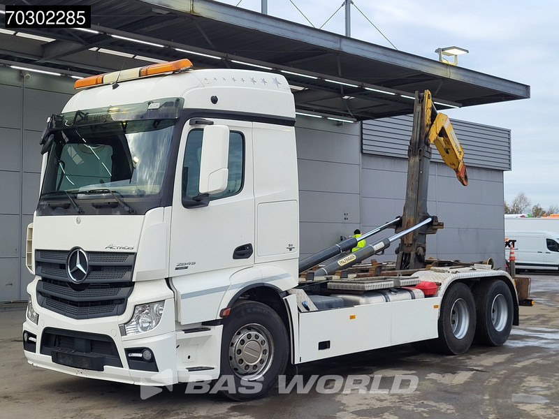 Mercedes-Benz Actros 2645 6X2 Palfinger Pallift containersystem Lift-Axle Automatic Euro 6 - Φορτηγό φόρτωσης γάντζου: φωτογραφία 5 Mercedes-Benz Actros 2645 6X2 Palfinger Pallift containersystem Lift-Axle Automatic Euro 6 - Φορτηγό φόρτωσης γάντζου: φωτογραφία 5