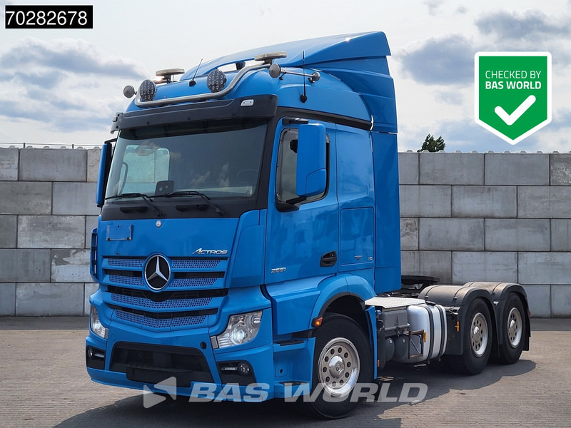Mercedes-Benz Actros 2651 6X4 StreamSpace Retarder 2x Tanks Big-Axle ADR Xenon Hydraulik - Τράκτορας: φωτογραφία 1 Mercedes-Benz Actros 2651 6X4 StreamSpace Retarder 2x Tanks Big-Axle ADR Xenon Hydraulik - Τράκτορας: φωτογραφία 1