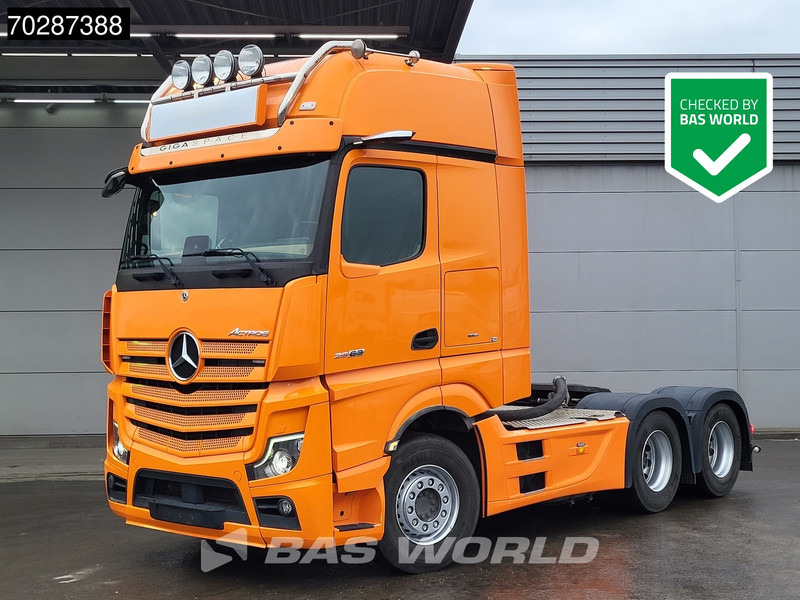 Mercedes-Benz Actros 2663 Actros 6X4 GigaSpace Retarder Full-Air Leder MirrorCam DynamicSteering Compressor Xenon Navi ACC Euro 6 - Τράκτορας: φωτογραφία 1 Mercedes-Benz Actros 2663 Actros 6X4 GigaSpace Retarder Full-Air Leder MirrorCam DynamicSteering Compressor Xenon Navi ACC Euro 6 - Τράκτορας: φωτογραφία 1