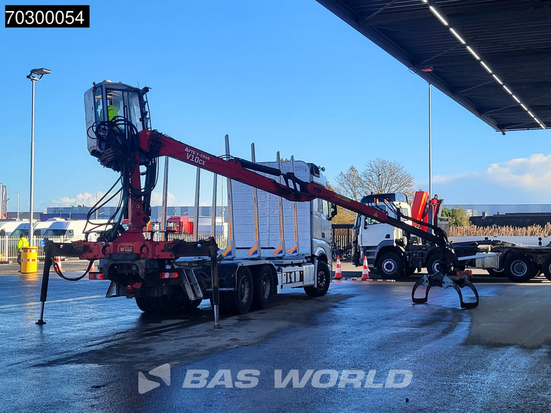 Mercedes-Benz Actros 2663 Actros 6X4 Timber truck FTG V10CX.81 wood crane Big-Axle Automatic Euro 6 - Φορτηγό ξυλείας, Φορτηγό με γερανό: φωτογραφία 5 Mercedes-Benz Actros 2663 Actros 6X4 Timber truck FTG V10CX.81 wood crane Big-Axle Automatic Euro 6 - Φορτηγό ξυλείας, Φορτηγό με γερανό: φωτογραφία 5