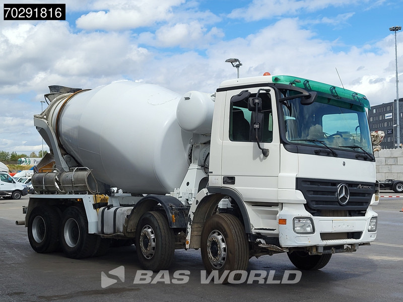 Mercedes-Benz Actros 3236 8X4 9M3 Stetter Mixer Big-Axle 3-Pedals Steelsuspension Euro 3 - Μπετονιέρα φορτηγό: φωτογραφία 3 Mercedes-Benz Actros 3236 8X4 9M3 Stetter Mixer Big-Axle 3-Pedals Steelsuspension Euro 3 - Μπετονιέρα φορτηγό: φωτογραφία 3