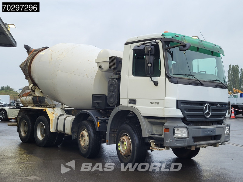 Mercedes-Benz Actros 3236 8X4 9m3 Liebherr Mixer Big-Axle Steelsuspension 3-Pedals Euro 3 - Μπετονιέρα φορτηγό: φωτογραφία 3 Mercedes-Benz Actros 3236 8X4 9m3 Liebherr Mixer Big-Axle Steelsuspension 3-Pedals Euro 3 - Μπετονιέρα φορτηγό: φωτογραφία 3