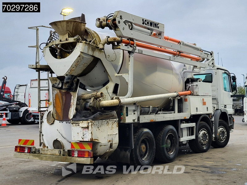 Mercedes-Benz Actros 3241 8X4 21meter Pump + 7m3 Stetter Mixer Steelsuspension Big-Axle Manual Euro 5 - Αντλία σκυροδέματος: φωτογραφία 5 Mercedes-Benz Actros 3241 8X4 21meter Pump + 7m3 Stetter Mixer Steelsuspension Big-Axle Manual Euro 5 - Αντλία σκυροδέματος: φωτογραφία 5