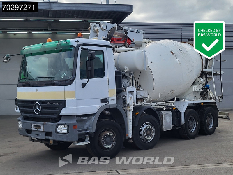Mercedes-Benz Actros 3241 8X4 7m3 Putzmeister Mixer Big-Axle Steelsuspension 3-Pedals Pompe+Mixer Euro 4 - Αντλία σκυροδέματος: φωτογραφία 1 Mercedes-Benz Actros 3241 8X4 7m3 Putzmeister Mixer Big-Axle Steelsuspension 3-Pedals Pompe+Mixer Euro 4 - Αντλία σκυροδέματος: φωτογραφία 1