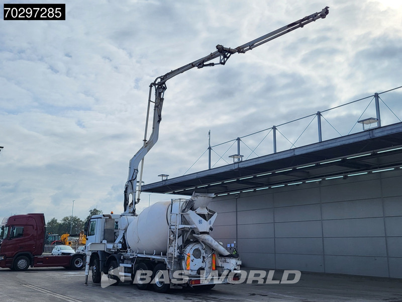 Mercedes-Benz Actros 3241 8X4 7m3 Putzmeister Mixer Big-Axle Steelsuspension Automatic Pompe+Mixer Euro 3 - Αντλία σκυροδέματος: φωτογραφία 3 Mercedes-Benz Actros 3241 8X4 7m3 Putzmeister Mixer Big-Axle Steelsuspension Automatic Pompe+Mixer Euro 3 - Αντλία σκυροδέματος: φωτογραφία 3
