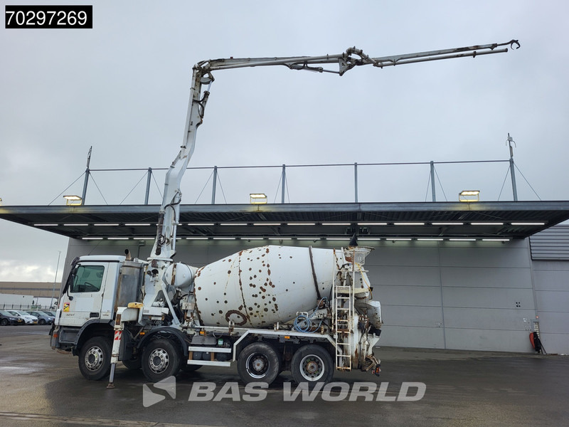 Mercedes-Benz Actros 3241 8X4 7m3 Putzmeister Mixer Big-Axle Steelsuspension Automatic Pompe+Mixer Euro 4 - Αντλία σκυροδέματος: φωτογραφία 5 Mercedes-Benz Actros 3241 8X4 7m3 Putzmeister Mixer Big-Axle Steelsuspension Automatic Pompe+Mixer Euro 4 - Αντλία σκυροδέματος: φωτογραφία 5